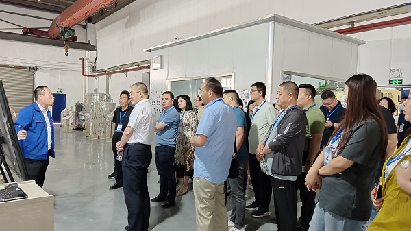 【学习先进技术，促进环保发展】石家庄市科技局领导考察苏州15vip太阳集团环保